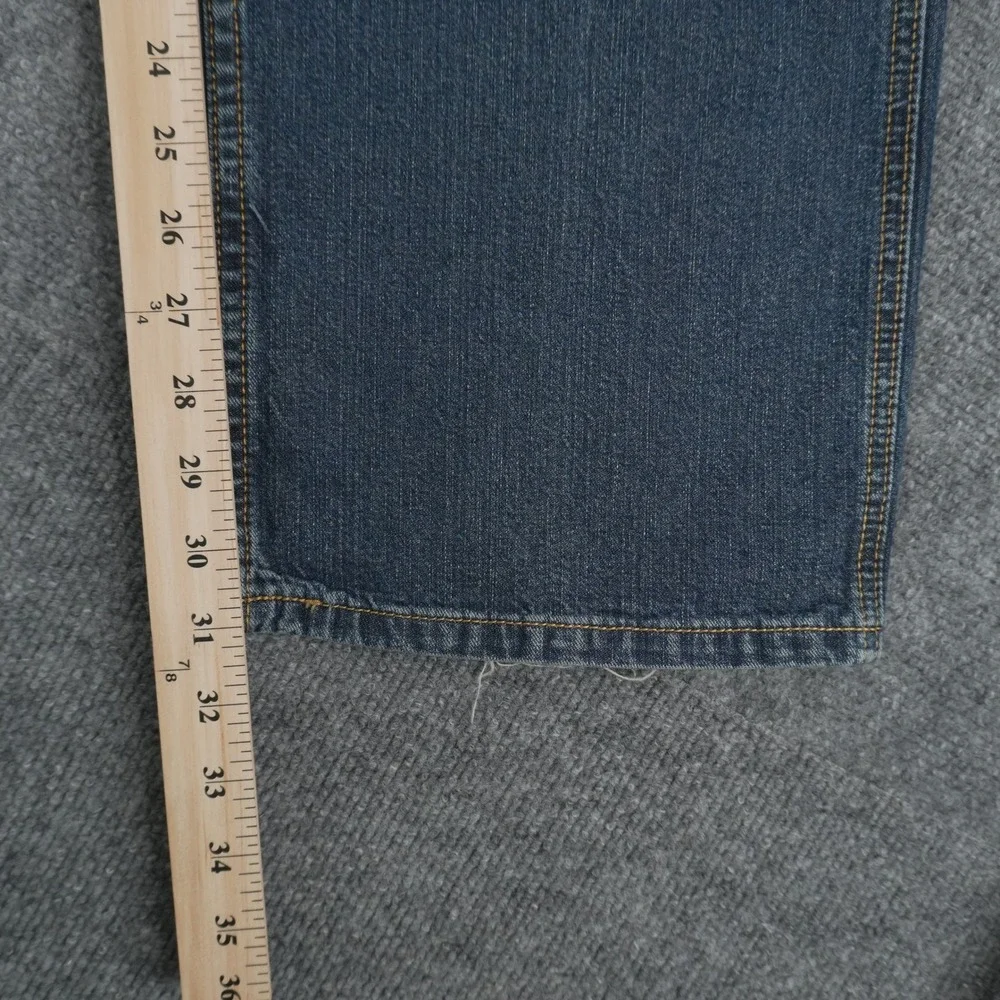 Nautica Jeans Company Carpenter BAGGY Pants Mens 30x32 Denim Utility Hammer Loop